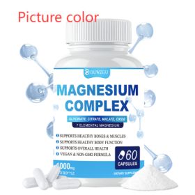 60 Magnesium Complex Capsules (Option: Picture color)